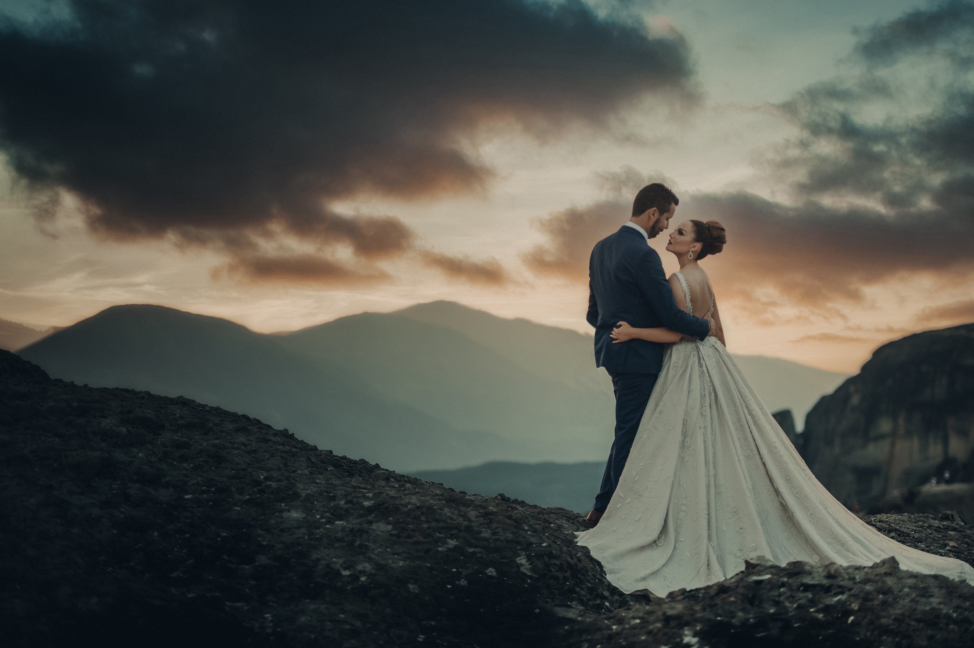 Wedding Photography of Bride and Groom 