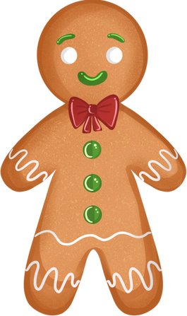 Gingerbread Man Illustration