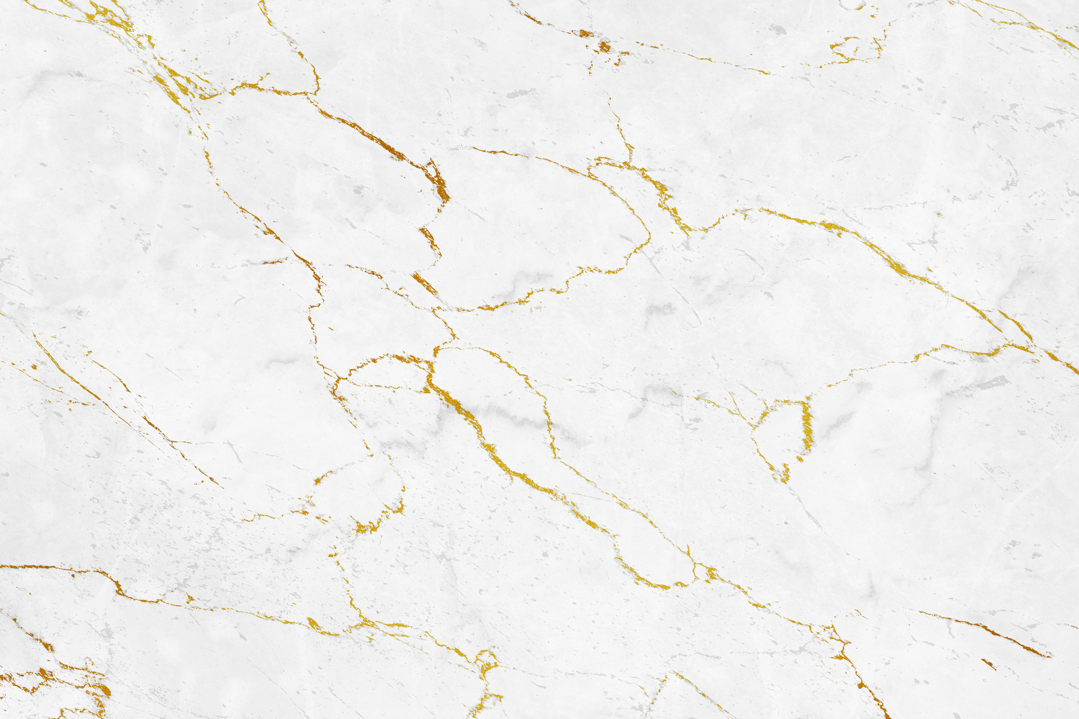 White marble stone texture with golden veins